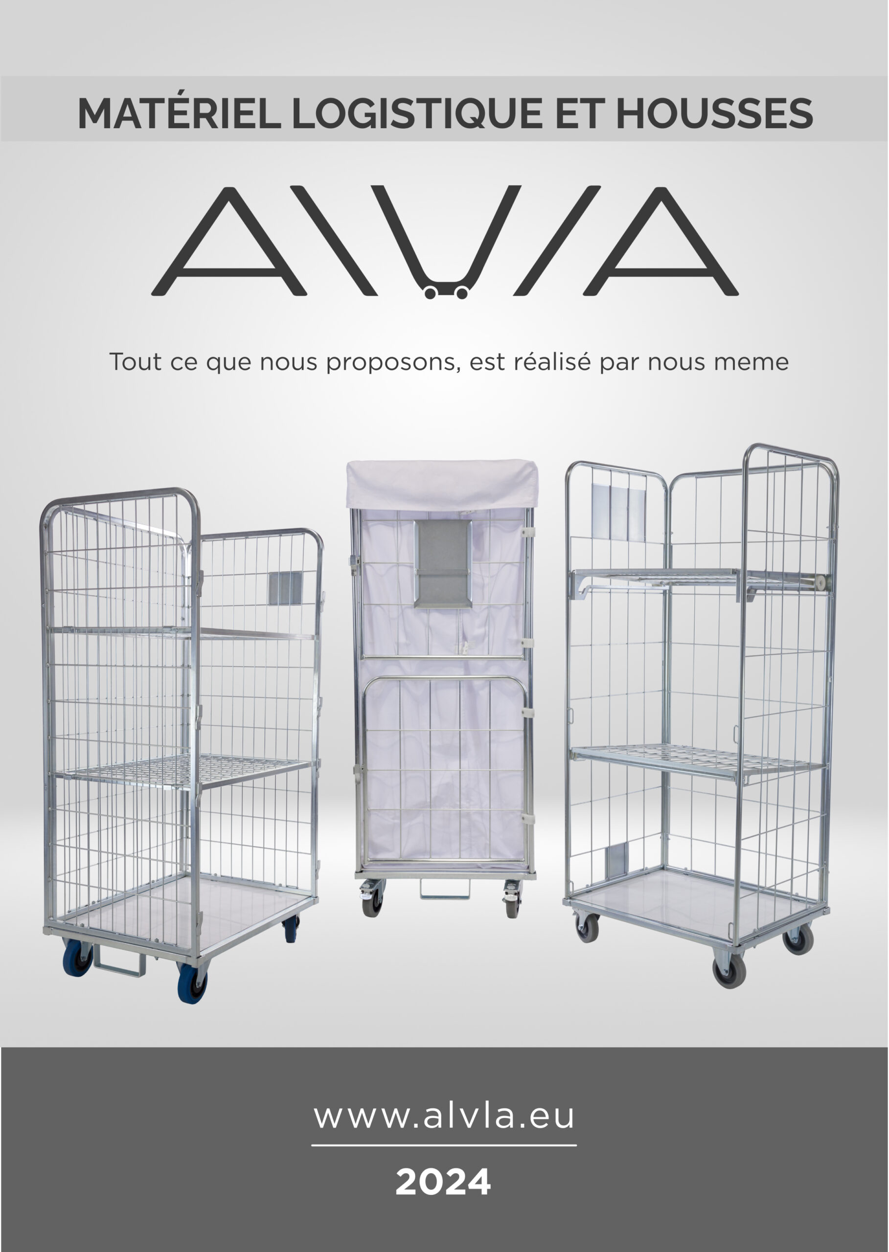 Matériel logistique et housses, Catalogues